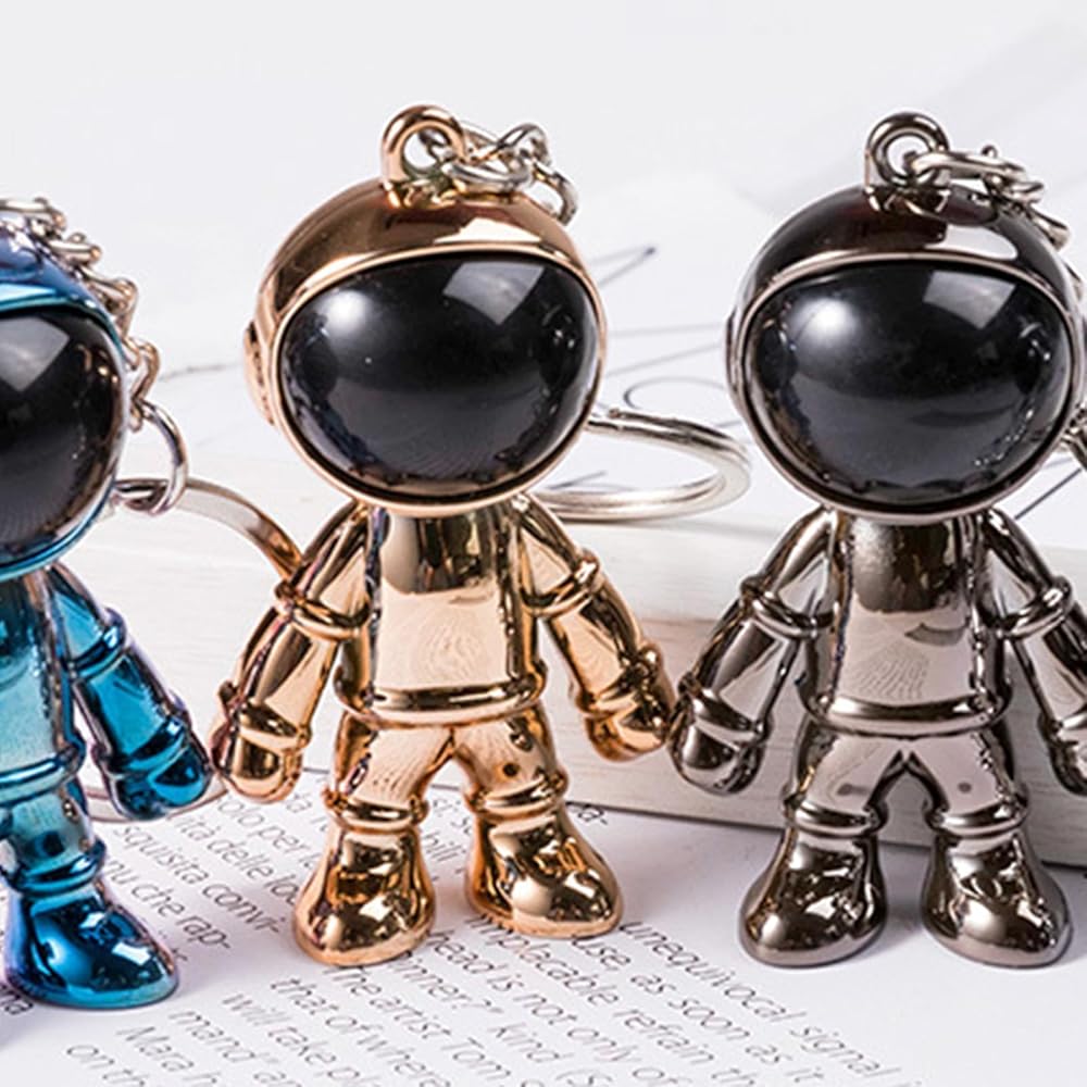 Amazon.co.jp: Febuliy Spaceman キーチェーン スタイリッシュ
